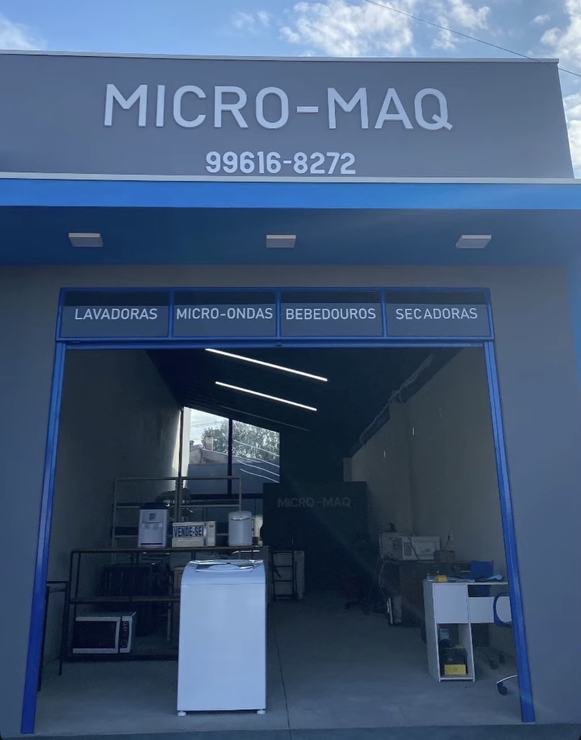Fachada da loja Micro-Maq em Avaré